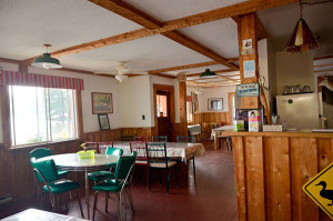 Inside Restaurant at Blue Mountain Lodge in the Kawarthas